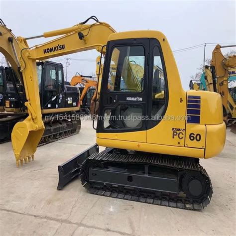 Hot Sale Mini Used Hydraulic Crawler Excavator Komatsu Pc60 7 Small