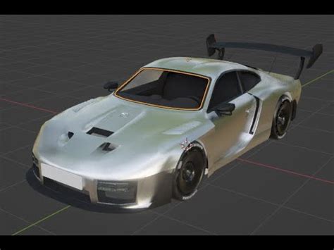 Porsche Modeling Timelapse Blender Youtube