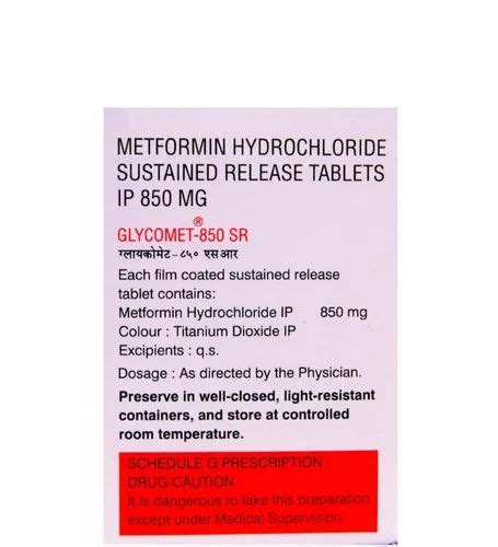 Metformin 850mg Tablets At ₹ 80strip Metformin Hydrochloride Tablets