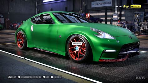 Need For Speed Heat Nissan 370Z NiSMO 2015 Customize Tuning Car