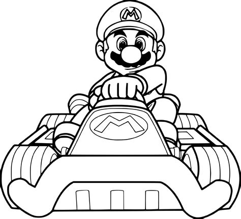 Dibujo De Super Mario Para Colorear