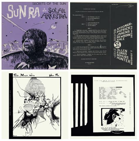 Sun Ra’s Legendary Album Art—Sometimes Handcrafted, Always Otherworldly ...