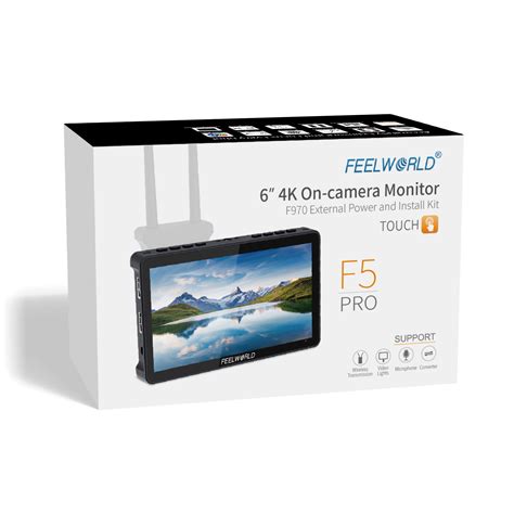 Feelworld F Pro V Inch Touch Screen Dslr Camera Field Monitor D