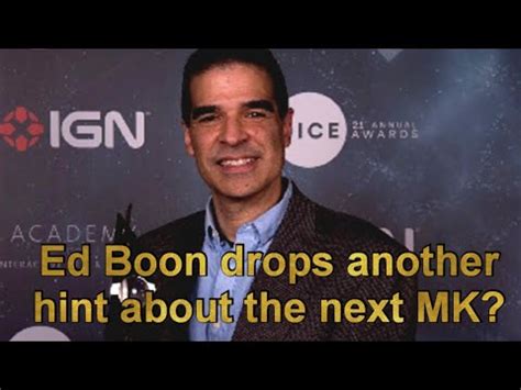 Ed Boon Tweets Another Hint For The Next Mk Game Youtube