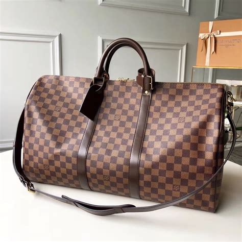 Louis Vuitton Patch Duffle Bag For Men Natural Resource Department