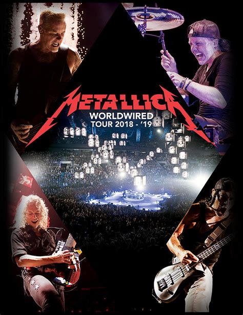 Metallica Worldwired Tour 2019 Digital Art By Gilin Gan Fine Art America