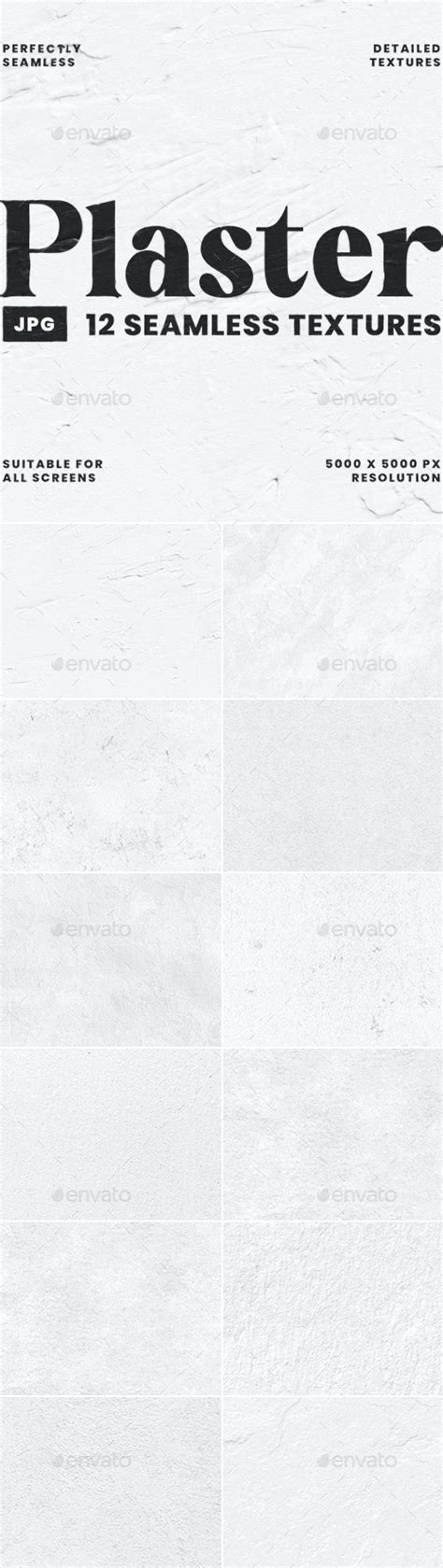 Seamless Plaster Wall Textures Textures Graphicriver