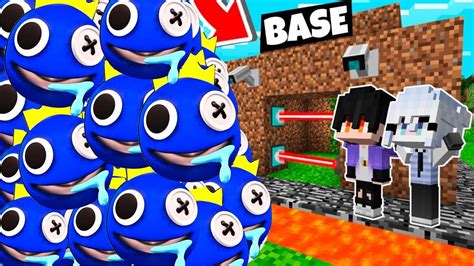 Reto De La Base Vs Blue Rainbow Friends Base Noob Vs Rainbow