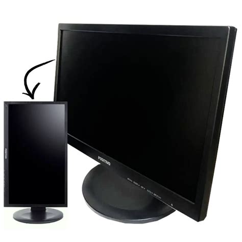 Monitor Positivo Polegadas Hdmi Vga Led Full Hd Vertical E Ou