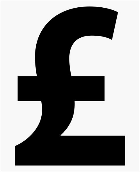 Pound Currency Bold Symbol - Pound Symbol Png, Transparent Png ...