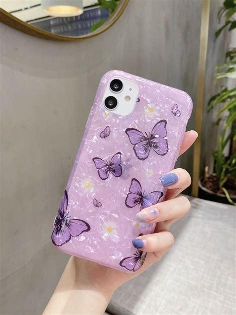 Purple Butterfly Phone Case