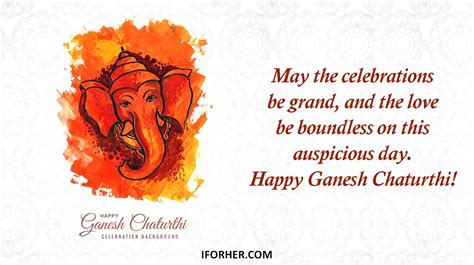 Happy Ganesh Chaturthi Wishes Greetings Messages