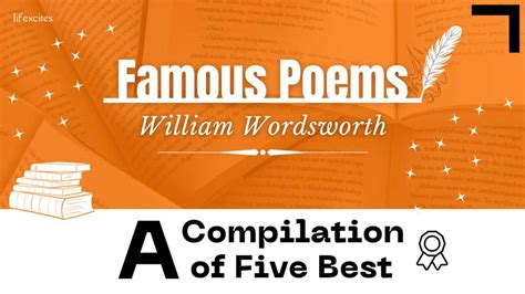 Famous Poems William Wordsworth A Compilation Of Five Best