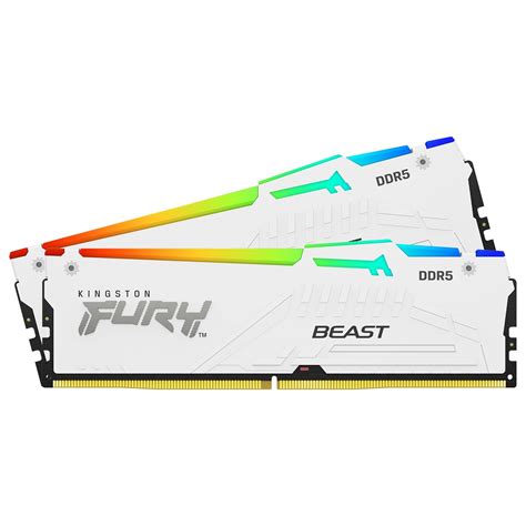 Kingston FURY Beast RGB 32GB (2x 16GB) 5200MT/s DDR5 RAM ...
