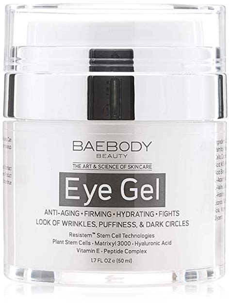 Baebody Eye Gel Cooling Under Eye Cream For Dark Circles Puffiness And Bags Under Eyes Eye