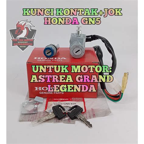 Jual Kunci Kontak Jok Asli Original Honda Ahm Gn5 Motor Astrea Grand Legenda Stop Kontak