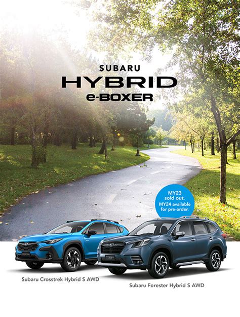 Subaru Hybrid Models | Subaru Australia