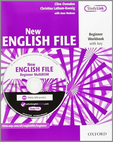 New English File Beginner Workbook With Key Multirom Pack купить с