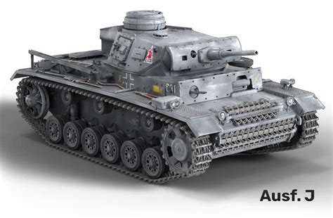 Pz Kpfw III Ausf J L M 4in1 Heller 30321 1 16