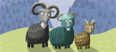 Bilingual French fairy tales with audio | The Fable Cottage | Three billy goats gruff, French ...