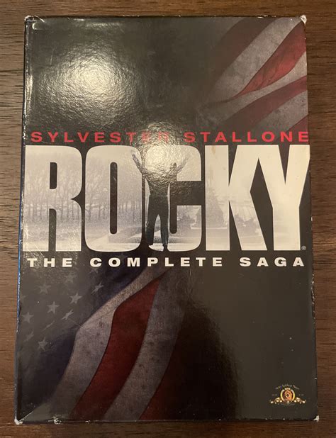 Rocky The Complete Saga Collection Dvd 2009 6 Disc Set Widescreen