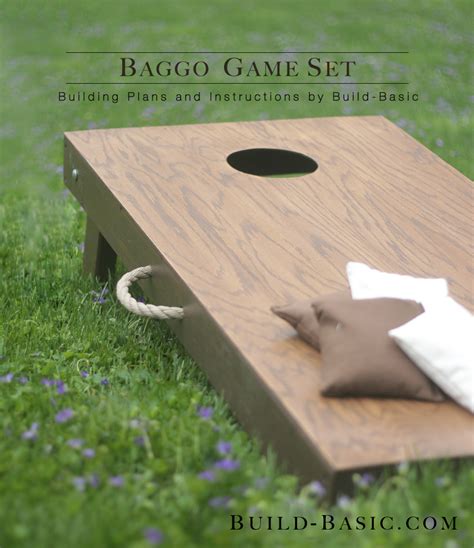 Build A Baggo Game Set Build Basic