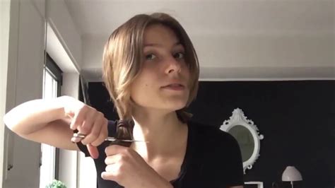 Bob Haircut Diy Youtube