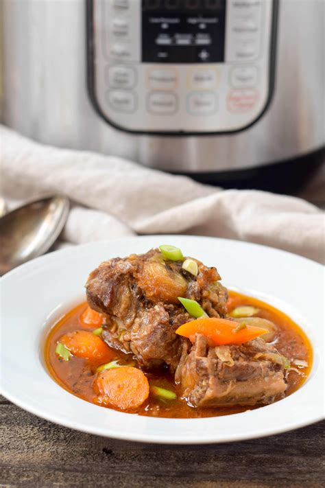 Jamaican Oxtail With Butter Beans Recipe Pressure Cooker