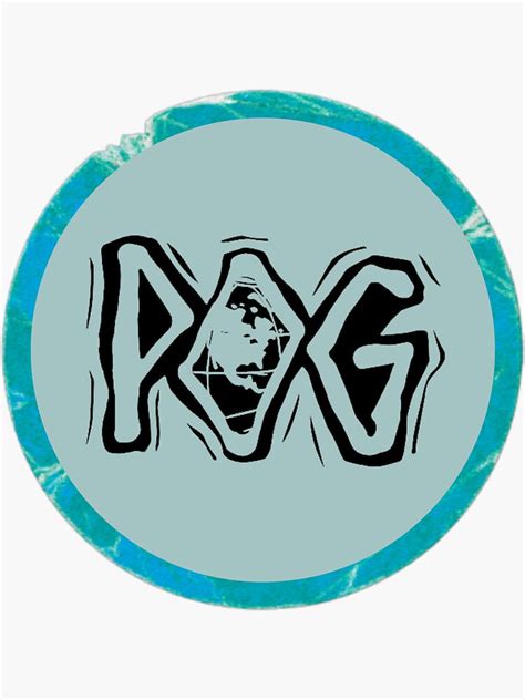 Digital Pog Sticker By Double Ghost Redbubble