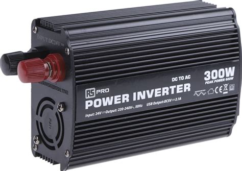 Rs Pro Rs Pro Modified Sine Wave 300w Power Inverter 24v Dc Input