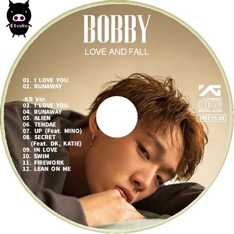 JYJラベル たまに LOVE AND FALL BOBBYfrom iKON日本盤