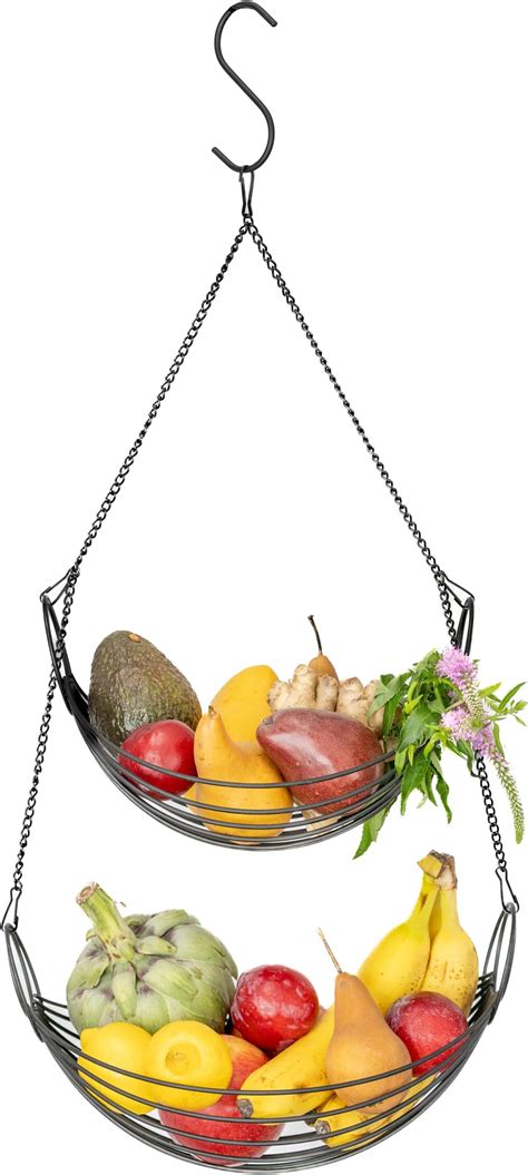 Amazon Iberg Tier Fruit Basket Hanging Baskets For Storage