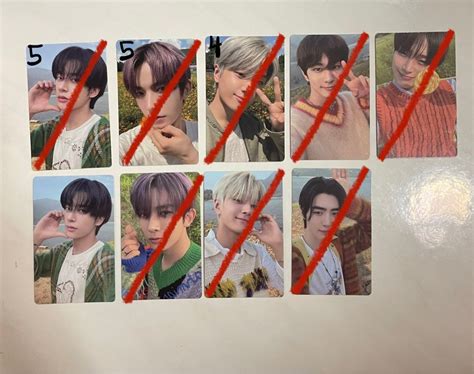 WTS WTT Enha Enhypen Orange Blood Dark Blood Pc Pcs Photocard Niki