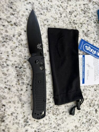 Benchmade Bugout Folding Knife Black Bk Ebay