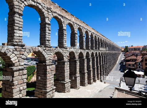 Roman Ancient Aqueduct Bridge Stone Hi Res Stock Photography And Images