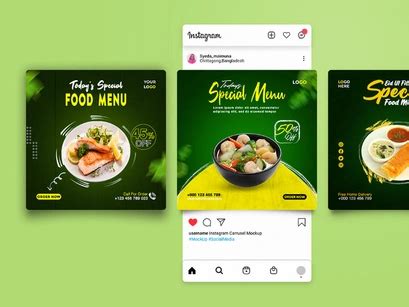 Food Social Media Post Template Psd By Syeda Maimuna Epicpxls