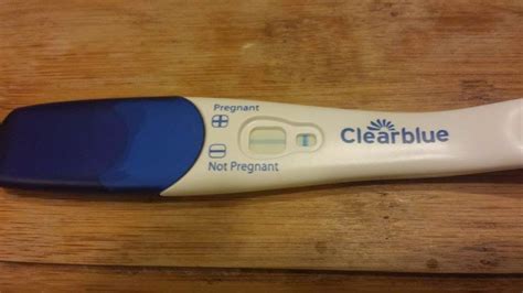 Endo Mom Clear Blue Plus Pregnancy Test Blue Dye