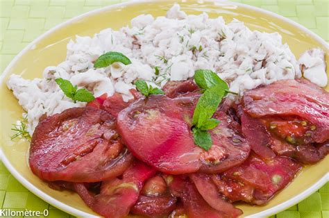 Salade De Merlu Aux Tomates Anciennes Kilom Tre