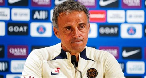 Psg Plus Que Jamais Exasp R Par Les Journalistes Luis Enrique Sous