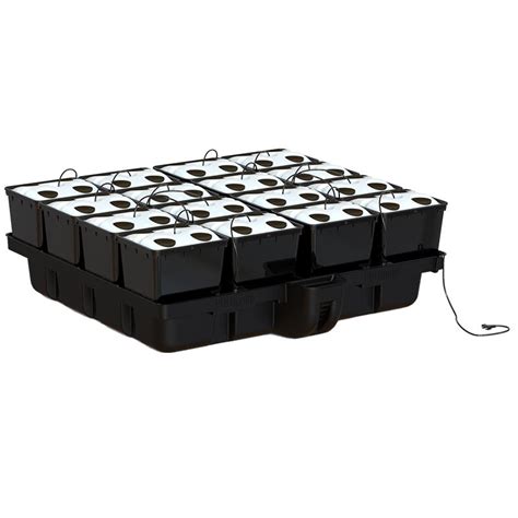 Platinium AeroPro 16 pots bato pour 64 plantes Aéroponique