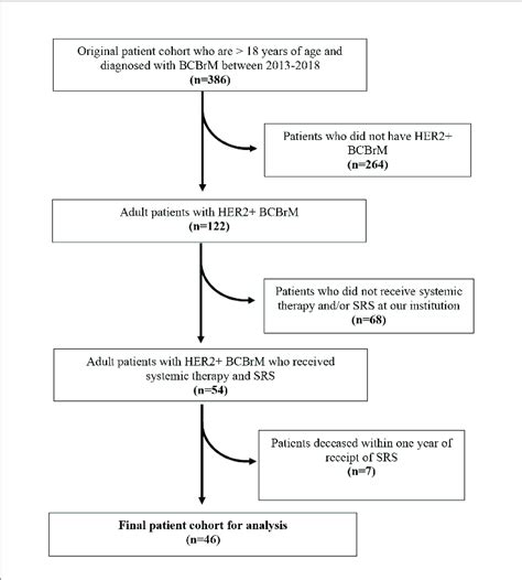 Consort Diagram Of Selection Of Patient Cohort Inclusion And Download Scientific Diagram