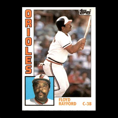 1984 Topps Traded 96t Floyd Rayford For Sale Online Ebay