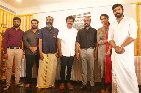 Arun Vijay Begins Shooting For Av33 Shares Photos From Puja Ceremony