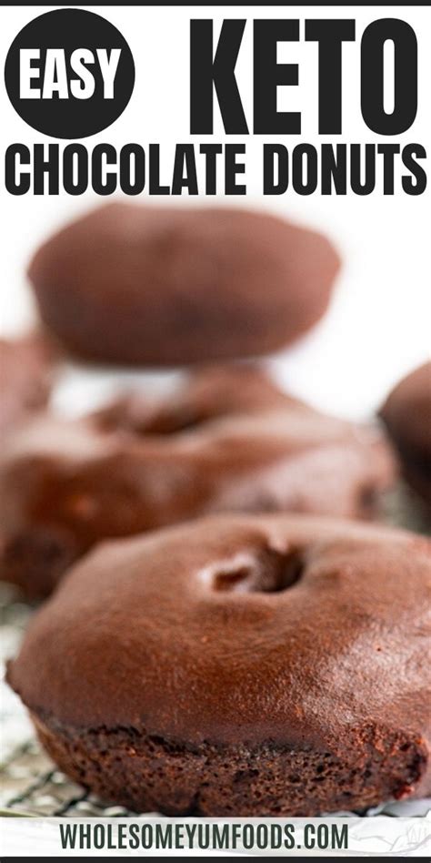 Low Carb Keto Chocolate Donuts Recipe The Best Keto Chocolate Donuts