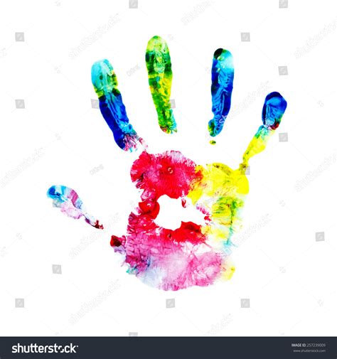 1,228 Five Coloured Handprints Images, Stock Photos & Vectors ...