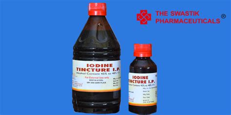 Iodine Tincture The Swastik Pharmaceuticals