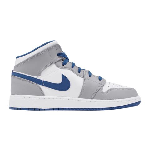 BUY Air Jordan 1 Mid GS True Blue Cement Kixify Marketplace