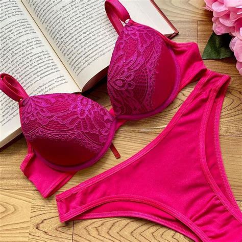 Kit 6 Conjuntos Lingerie Popular Lingerie Popular De Qualidade Para Revender Tecido De