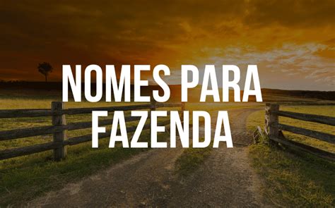 Nome De Fazenda Para Jogo