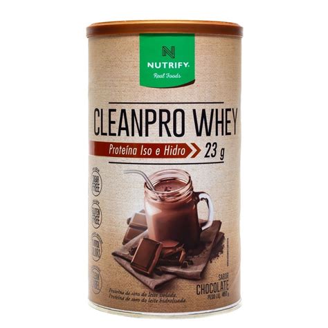 Cleanpro Whey 450G Nutrify Araki Suplementos Atacado